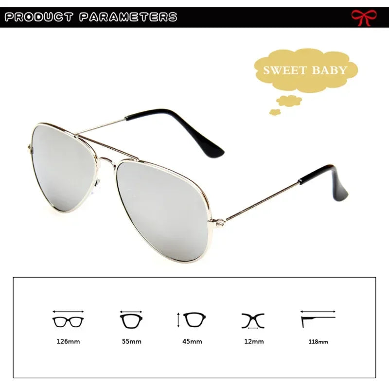 Retro Kids Sunglasses UV400