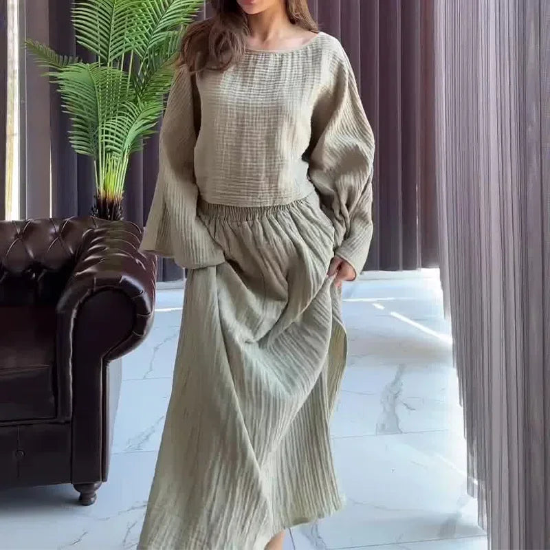Cute & Cozy Summer Outfit