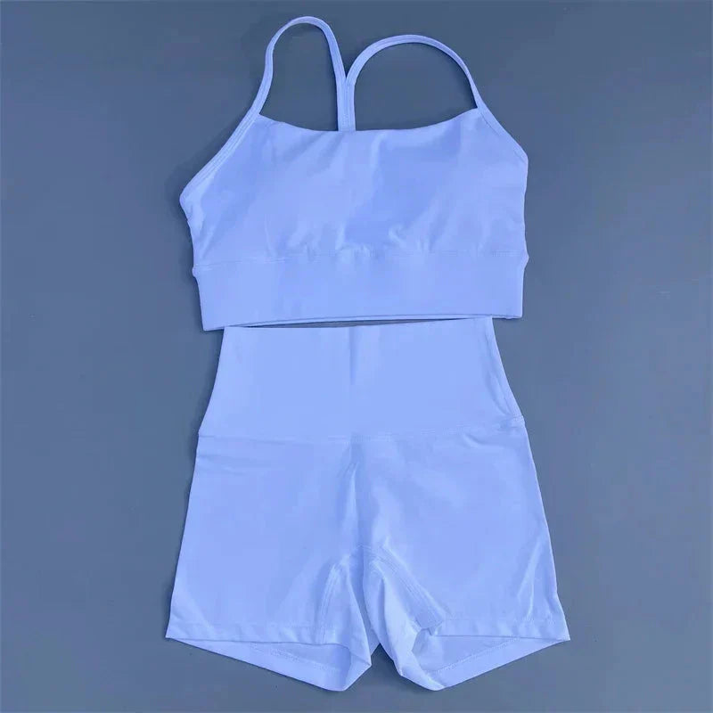 Lightweight Quick Dry Training Bra & Shorts Set
