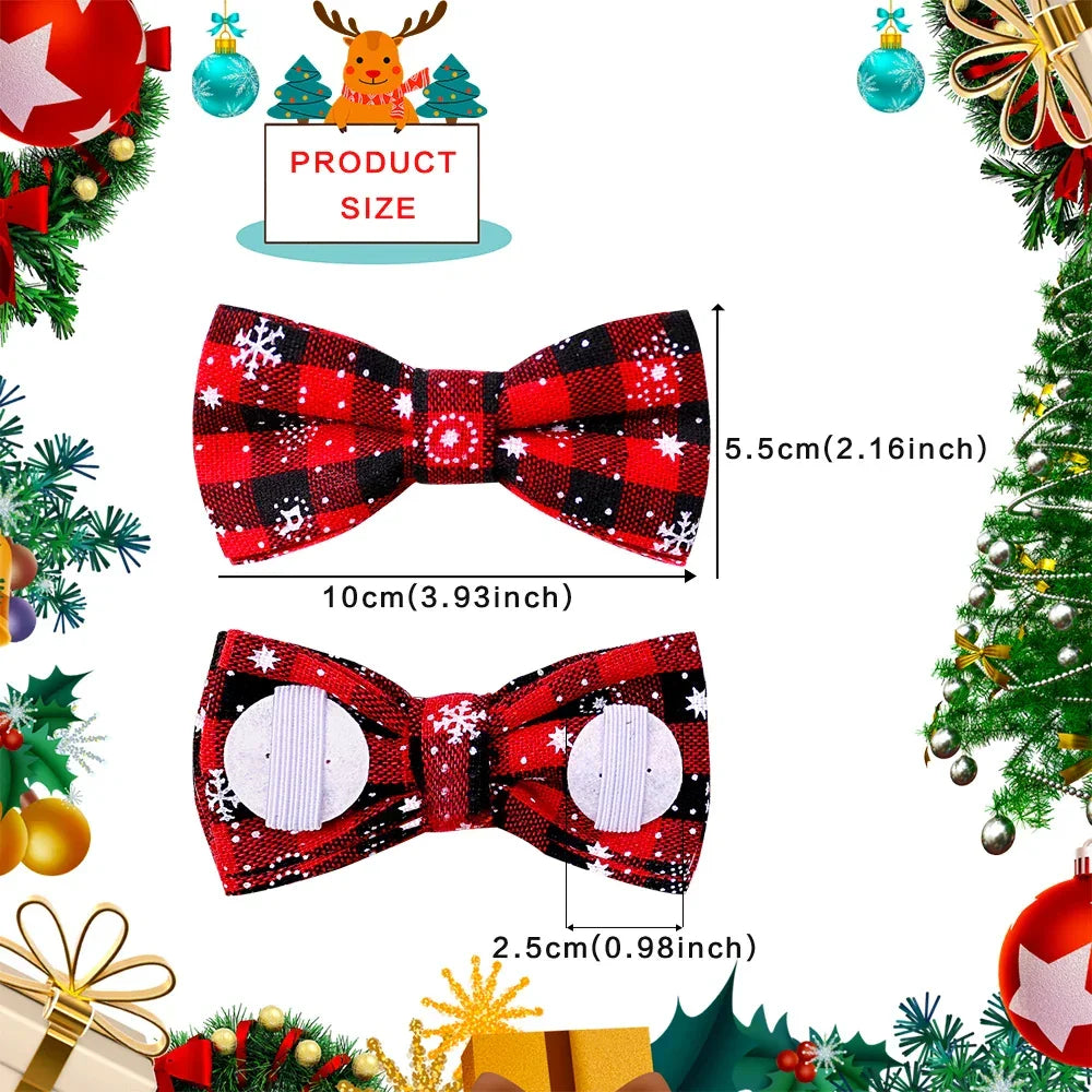 Xmas Puppy Bows