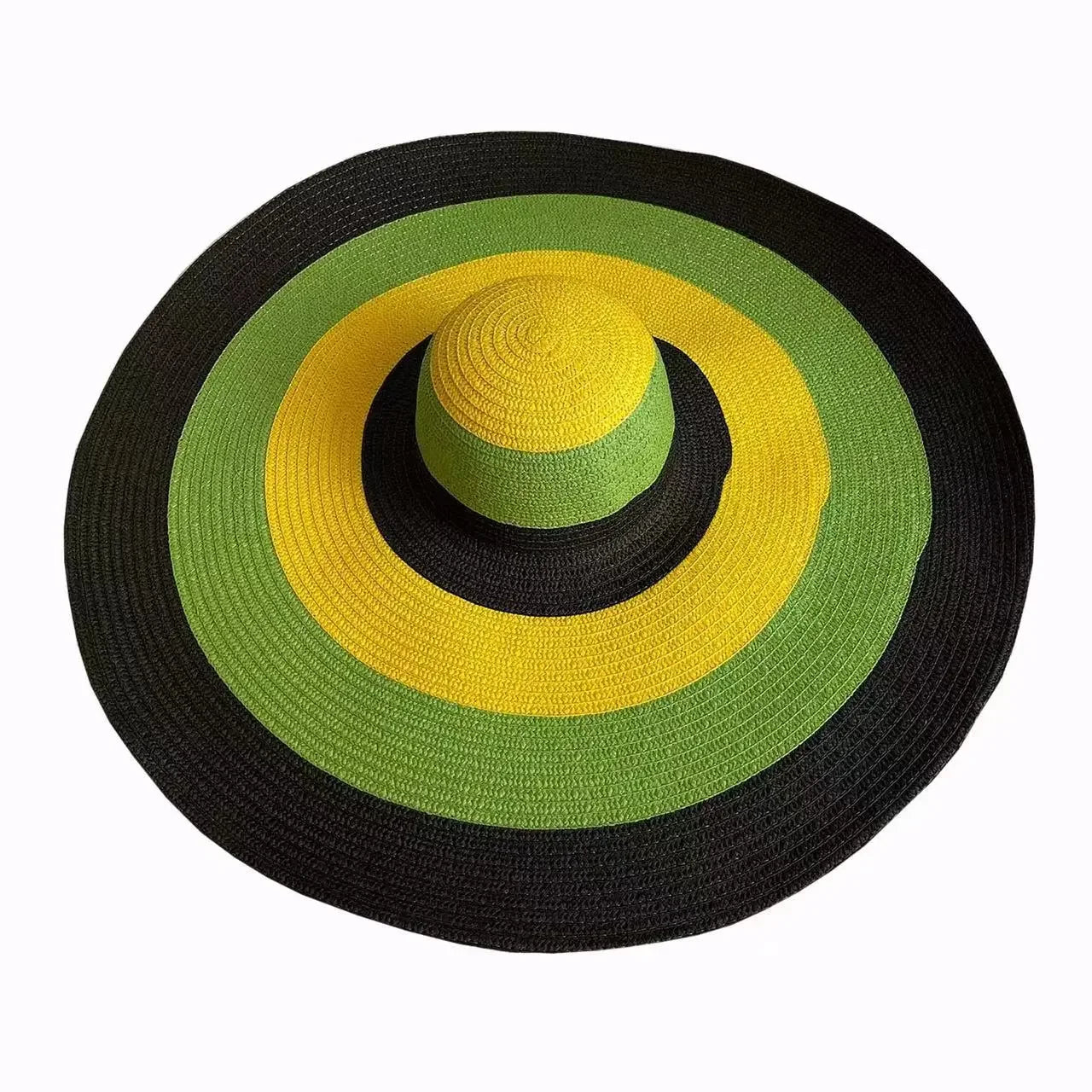 Oversized Foldable Wide Brim Sun Hat For UV Protection