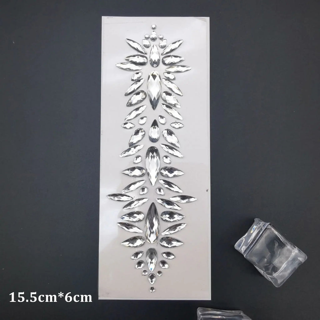 EDM 3D Crystal Stickers
