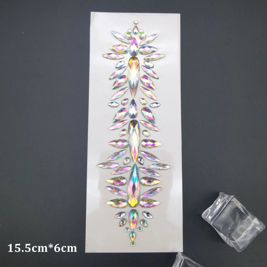 EDM 3D Crystal Stickers