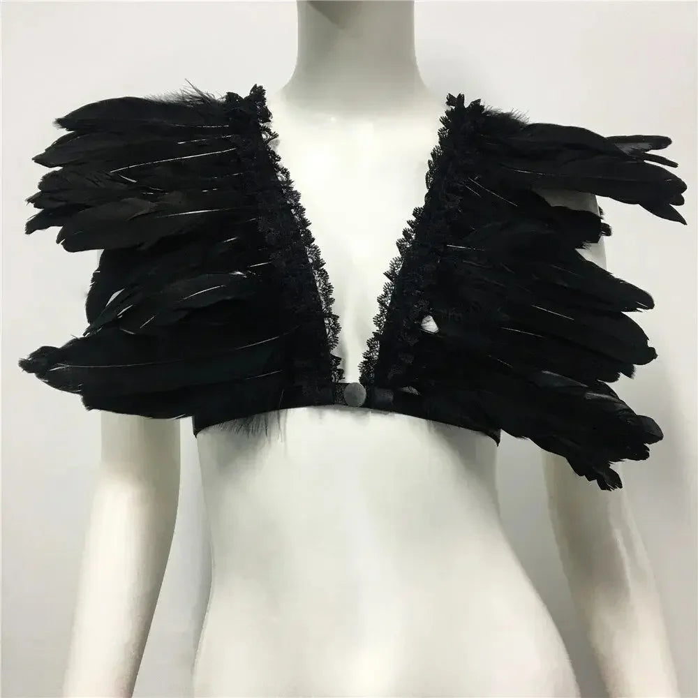 Music Festival LUX Feather Top