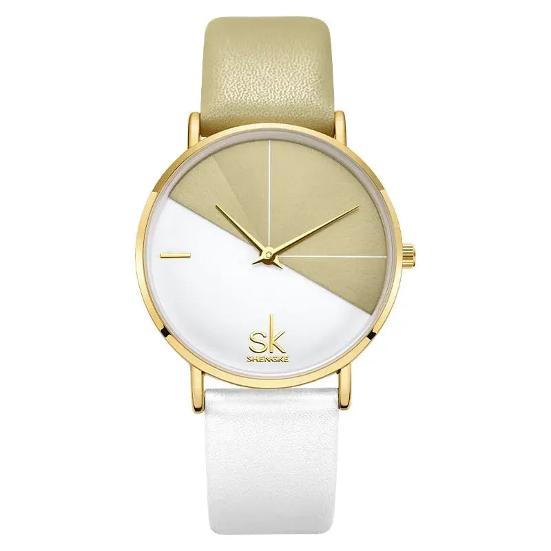 Leather Quartz Watch