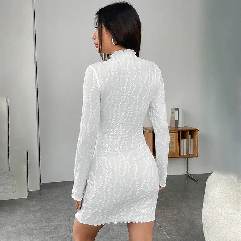 Mia Long Sleeve Mini Dress