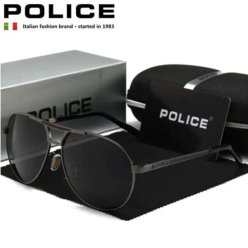 LUXMAN POLICE Driving Sunglasses Polarized UV400