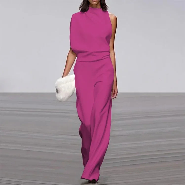 Fashion Icon Wide Leg Jumpsuit