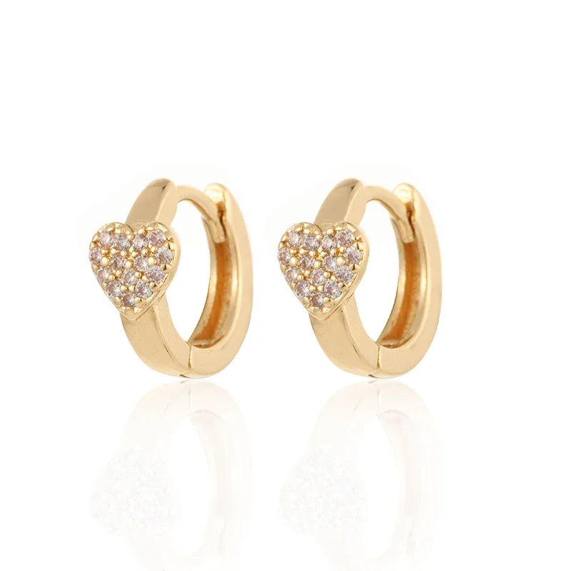 Cubic Zirconia Fashion Stud Earings (Mix and Match)