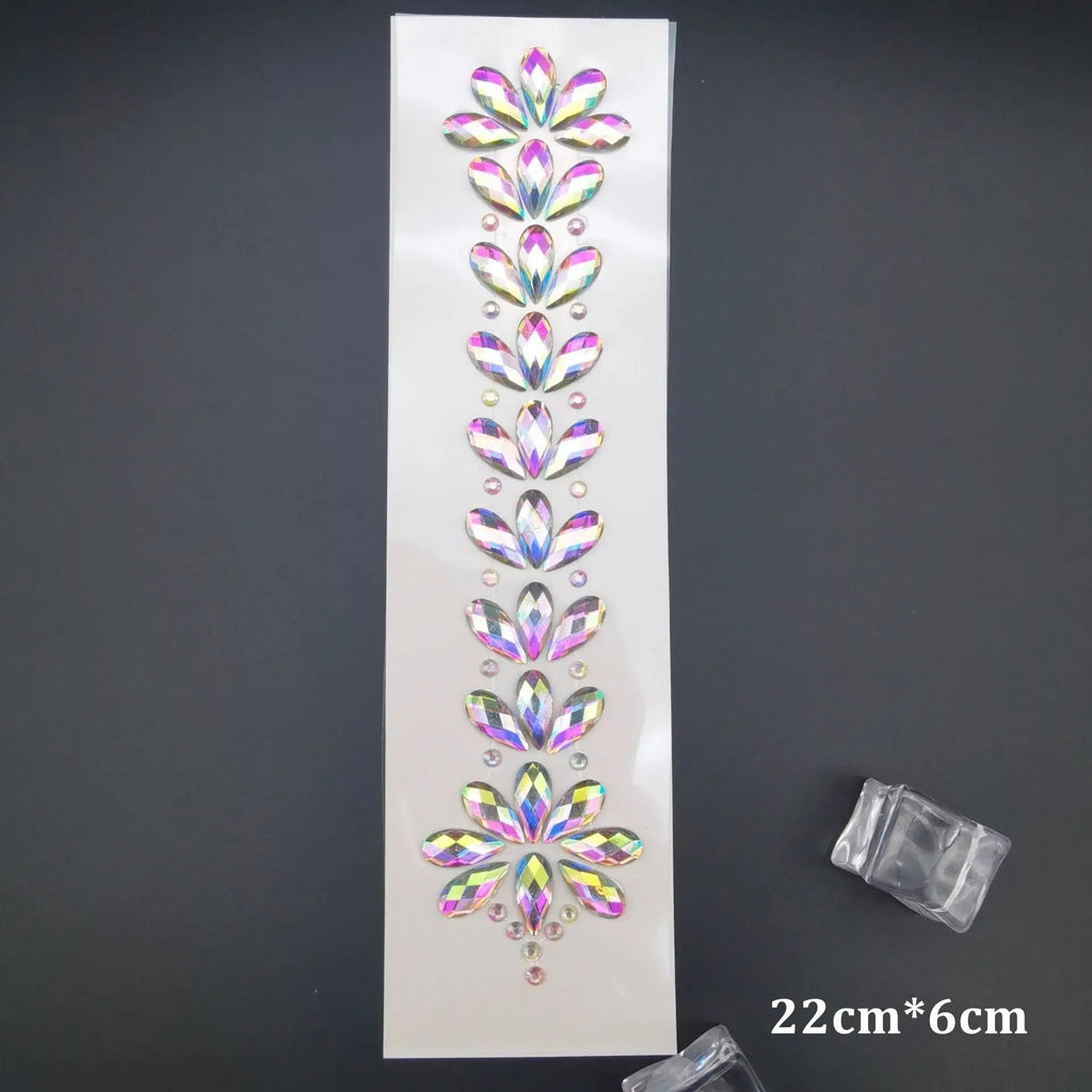 EDM 3D Crystal Stickers