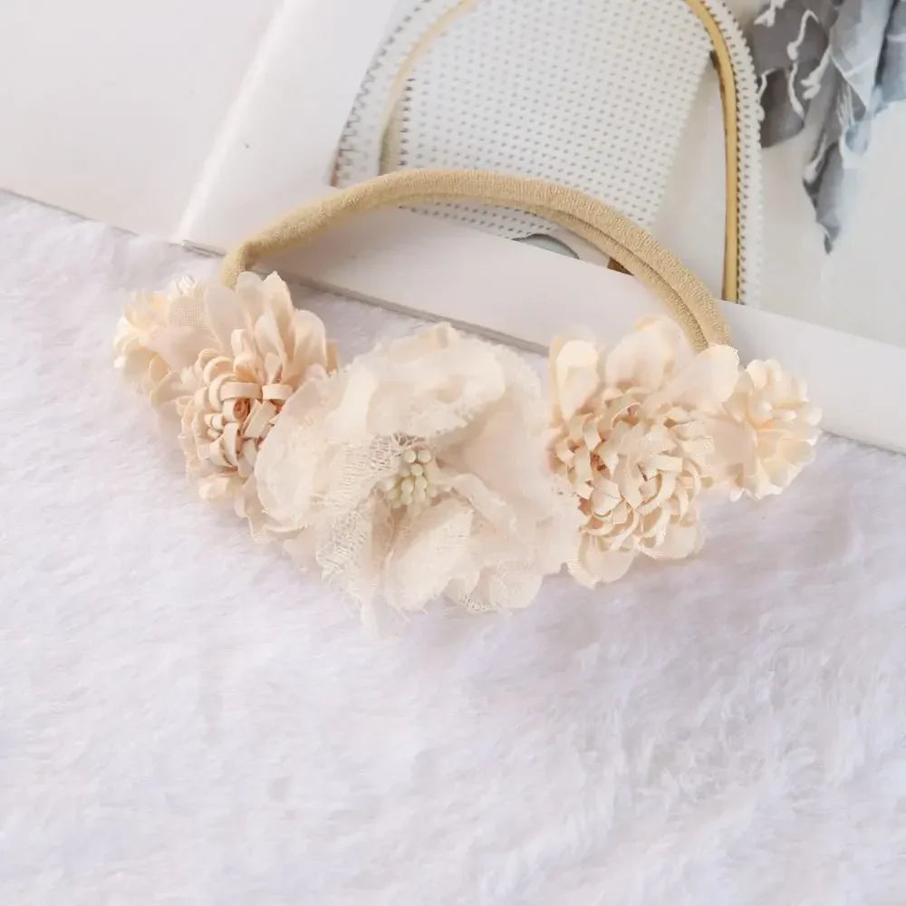 LUXBaby Floral Headband Set