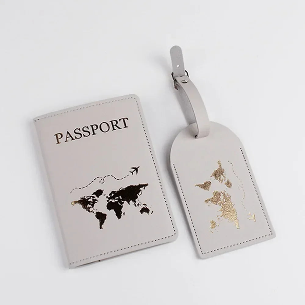 Traveling Accessories for Men/Women Waterproof Soft PU Leather Passport Cover  ID Bank Cards Holder Money Coin Organizer Pouch