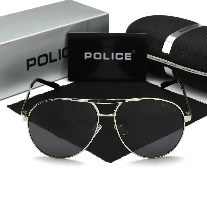 LUXMAN POLICE Driving Sunglasses Polarized UV400