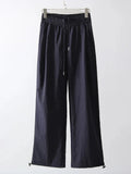 White Sweatpants For Women High Waist Loose Joggers Straight Trousers Female Black Spring Summer Casual Woman Long Pant Wide Leg