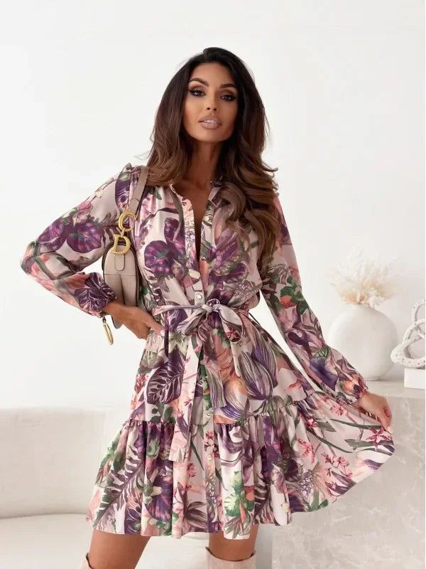 Daisy Long Sleeve Sun Dress
