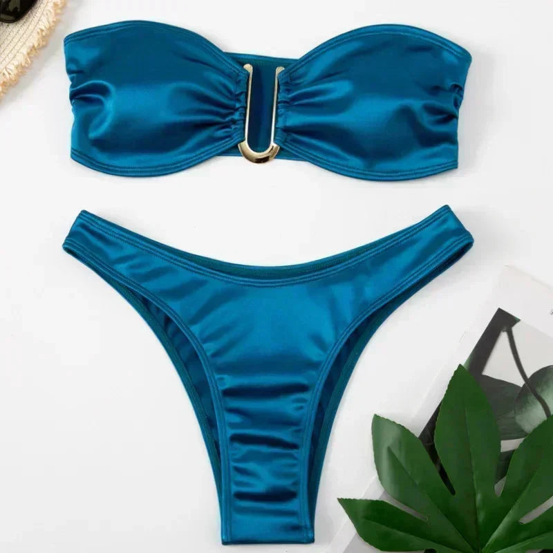Women’s Bandeau Push Up Bikini