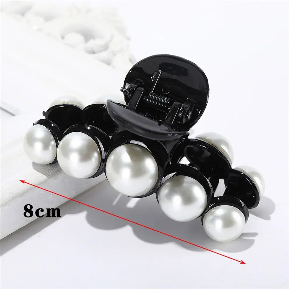 Giant Pearl Acrylic Hair Clip