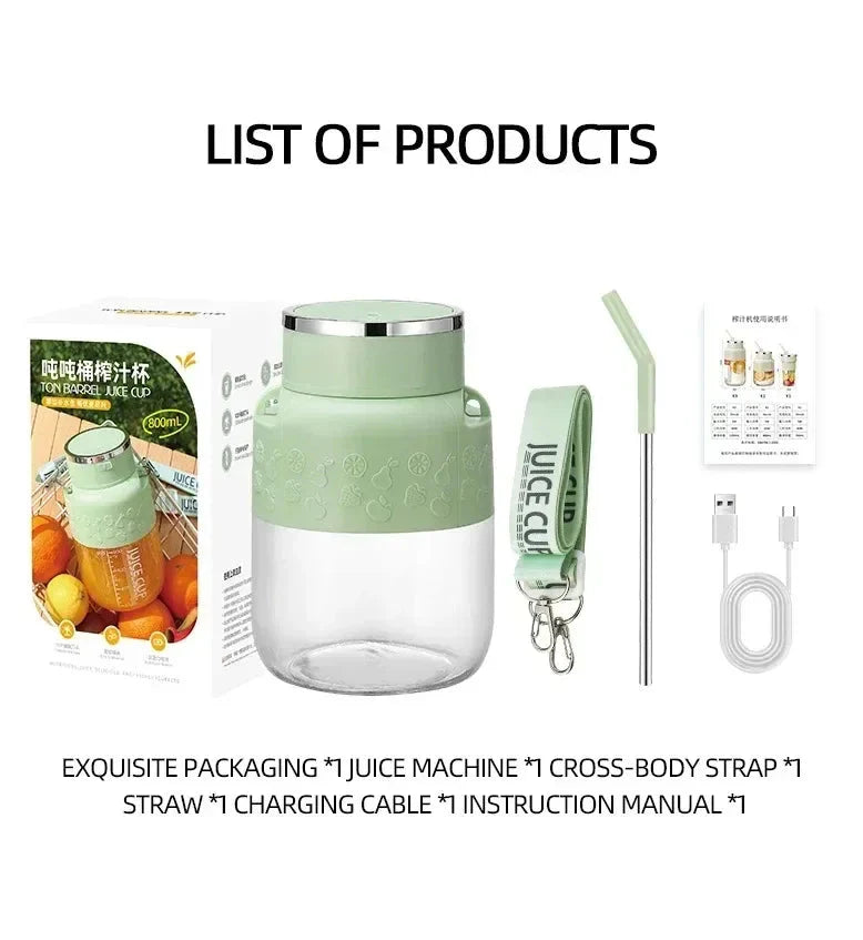 Blendie Juice Cup- Portable High-Speed Blender