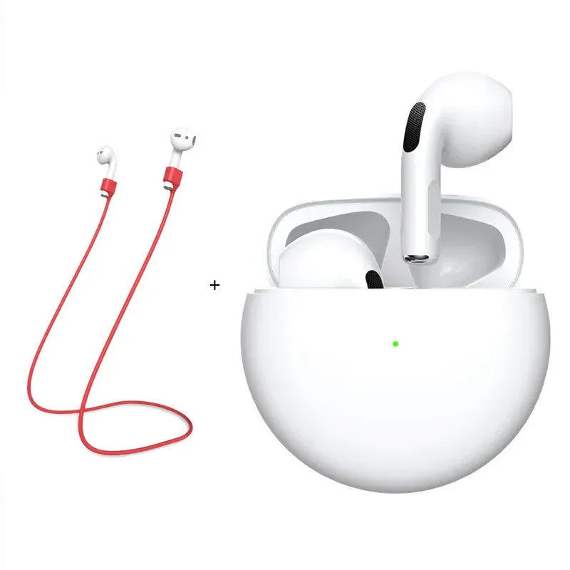 Original Air Pro 6 TWS Wireless Bluetooth Earphones Mini Pods Earbuds Sport Headset For Xiaomi Android Apple iPhone Headphones