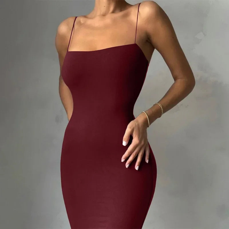 Summer Strapless Bodycon Party Dress