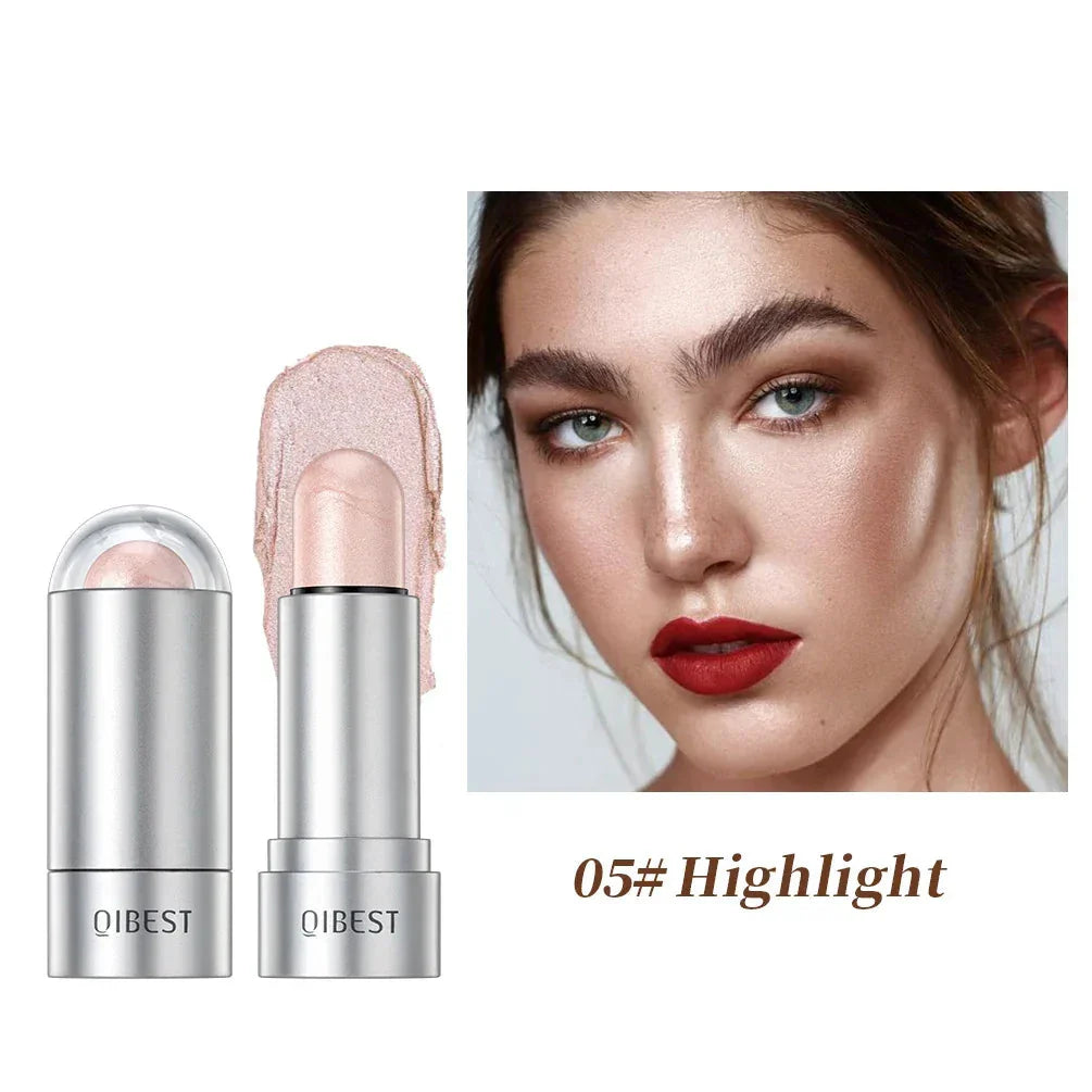 Waterproof Soft Cream Highlighter + Bronzer + Contour + Blush