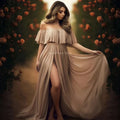 Off The Shoulder Elegant Pregnancy Dress