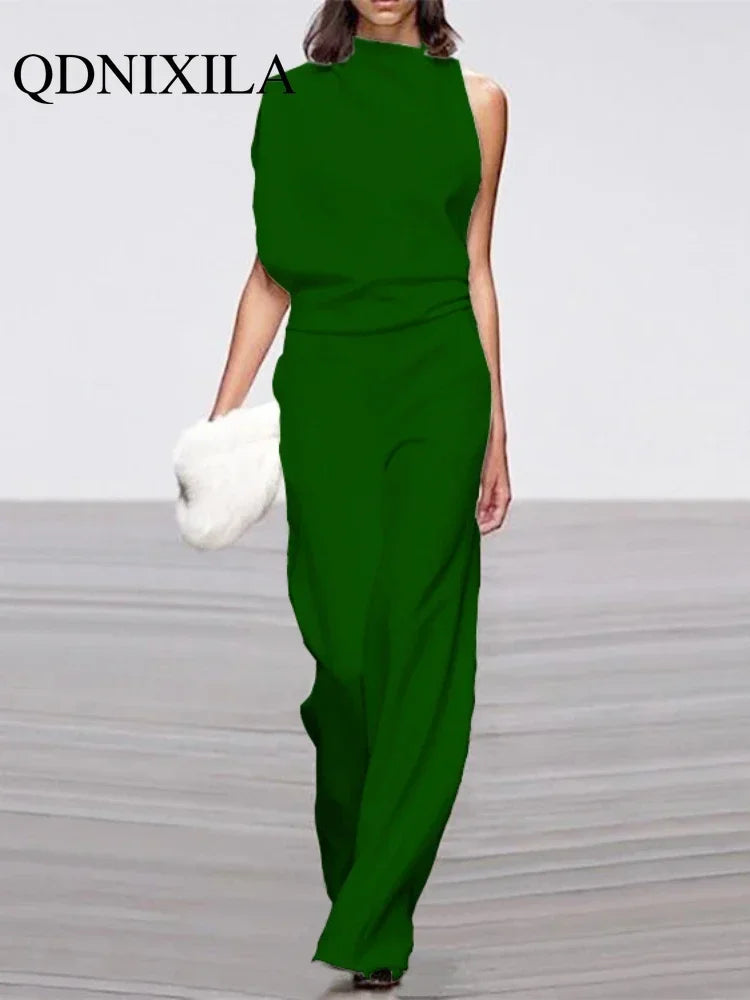 Fashion Icon Wide Leg Jumpsuit