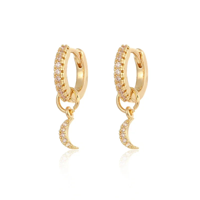 Cubic Zirconia Fashion Stud Earings (Mix and Match)
