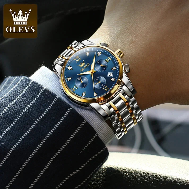 Chronograph Luminous Quartz Watch