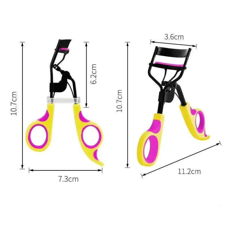 Professional Eyelashes Curling Tweezers Clips Eyelash Curler for Women Long Lasting Eyes Fits All Eye Shapes Make Up Accessories