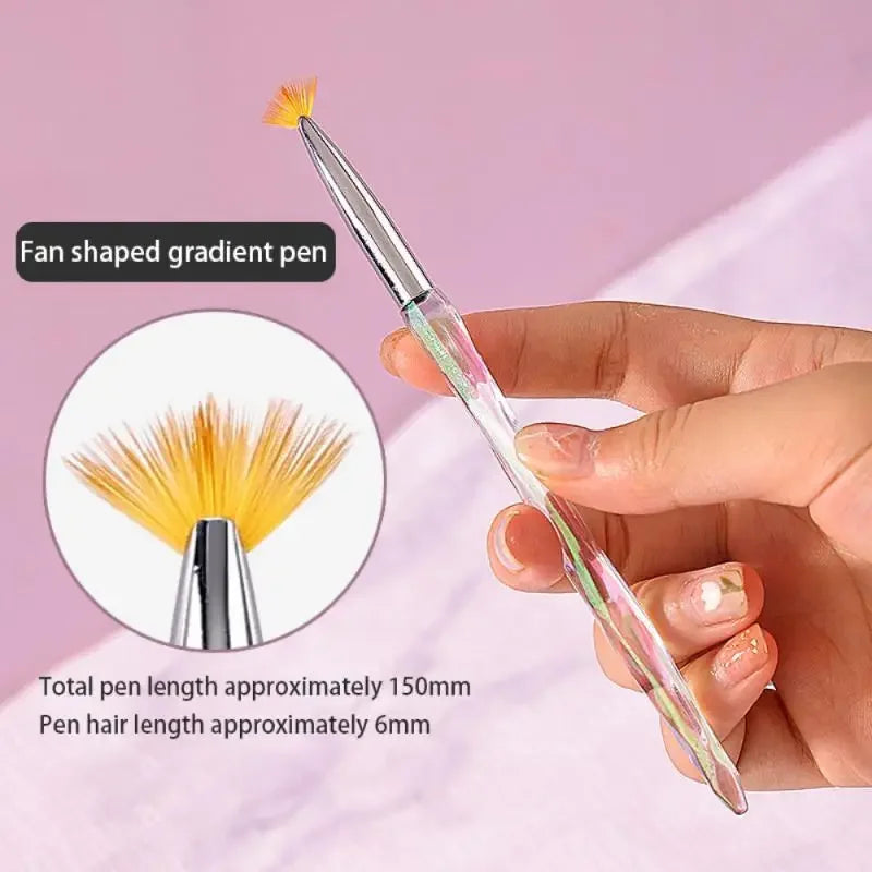 Nail Art Brush Professional Thin Liner Nail Art Decoration Brush Set Nail French Paint UV Gel Acrylic Decoration Tool