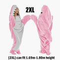 TikTok Kids Shark Blanket Onesie