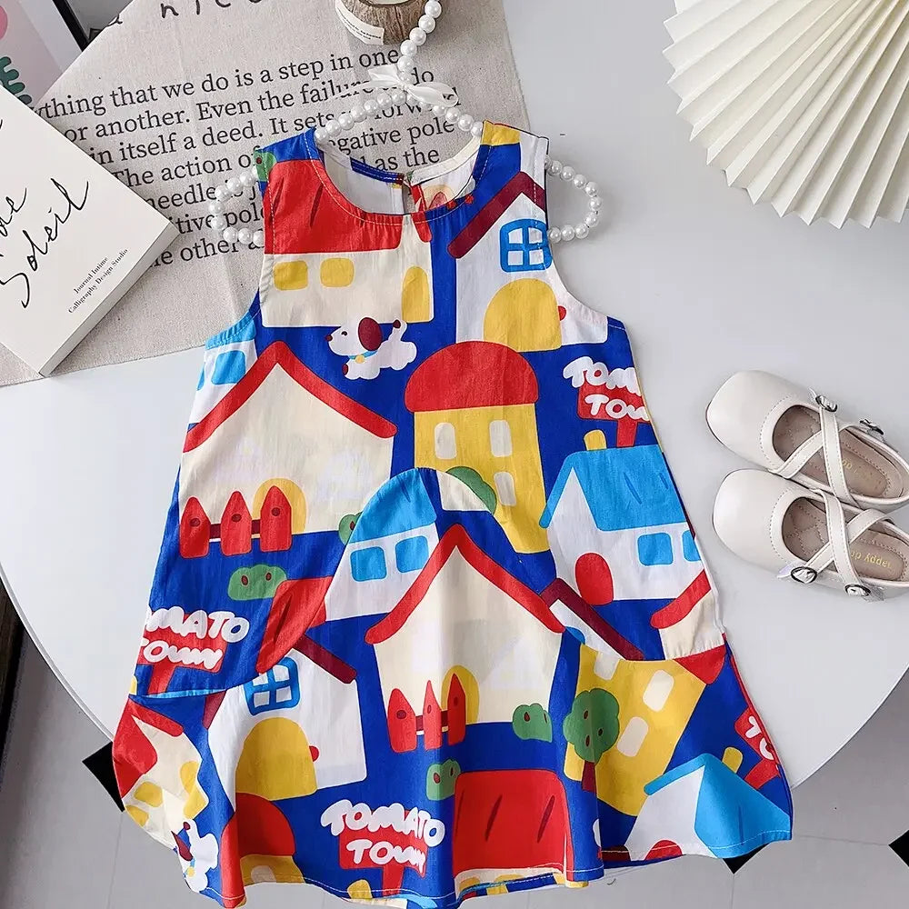 LUXKIDS Princess Dress 3-7 Y