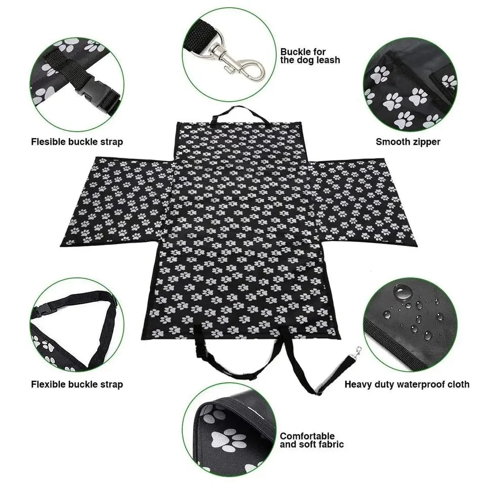 Woof Waterproof Doggy Car Seat