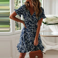 Julia Floral Wrap Sundress