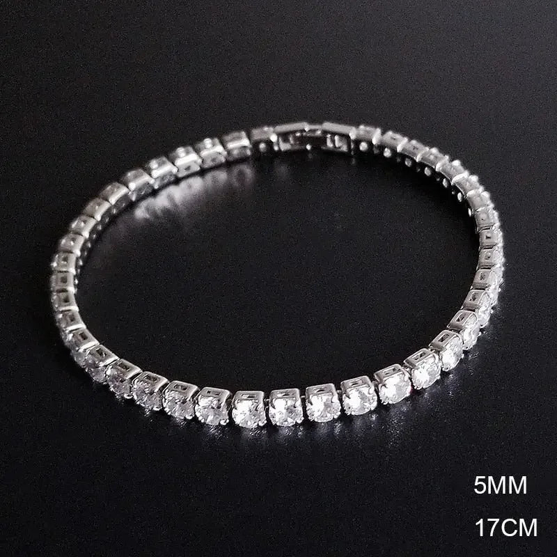 Iced Out Tennis Bracelet Collection