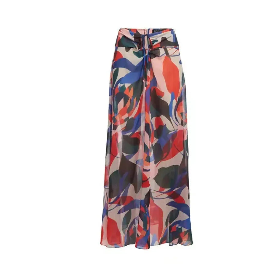Women's Resort Bikini & Skirt Set