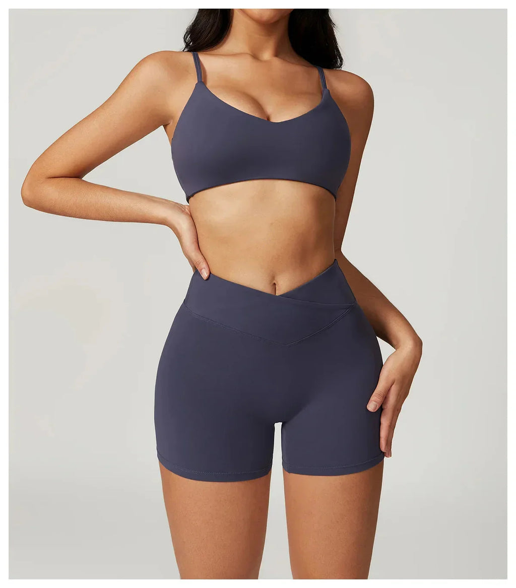 Lucid High Waist Flare Leg Yoga Set