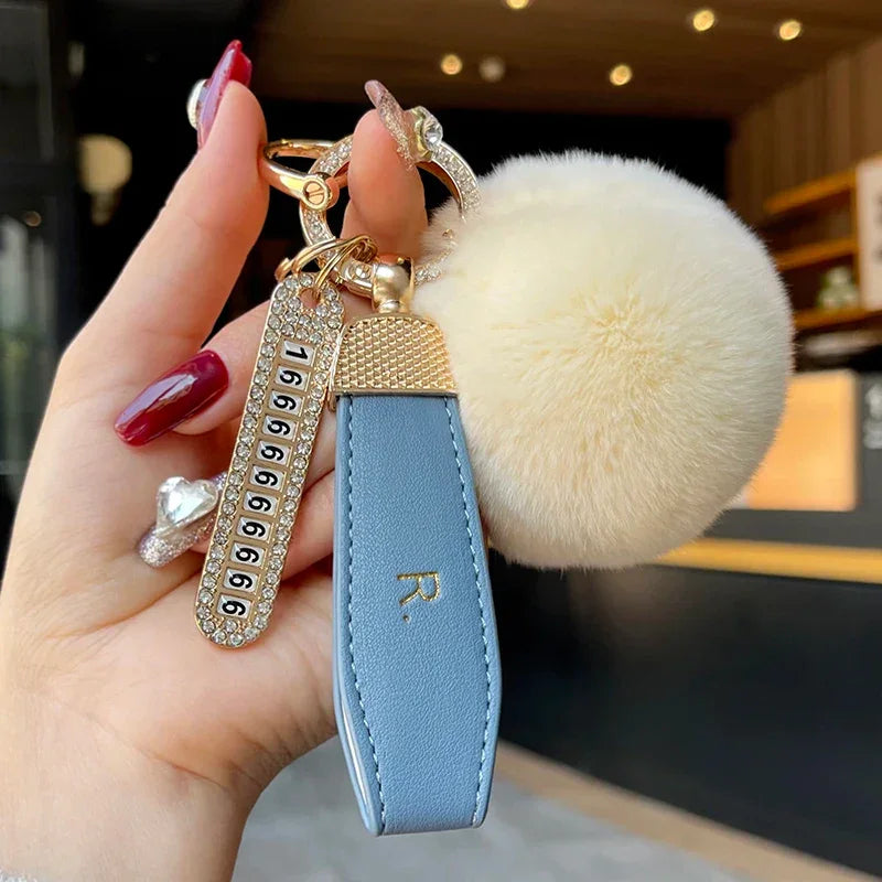 LUX Fur Keychain