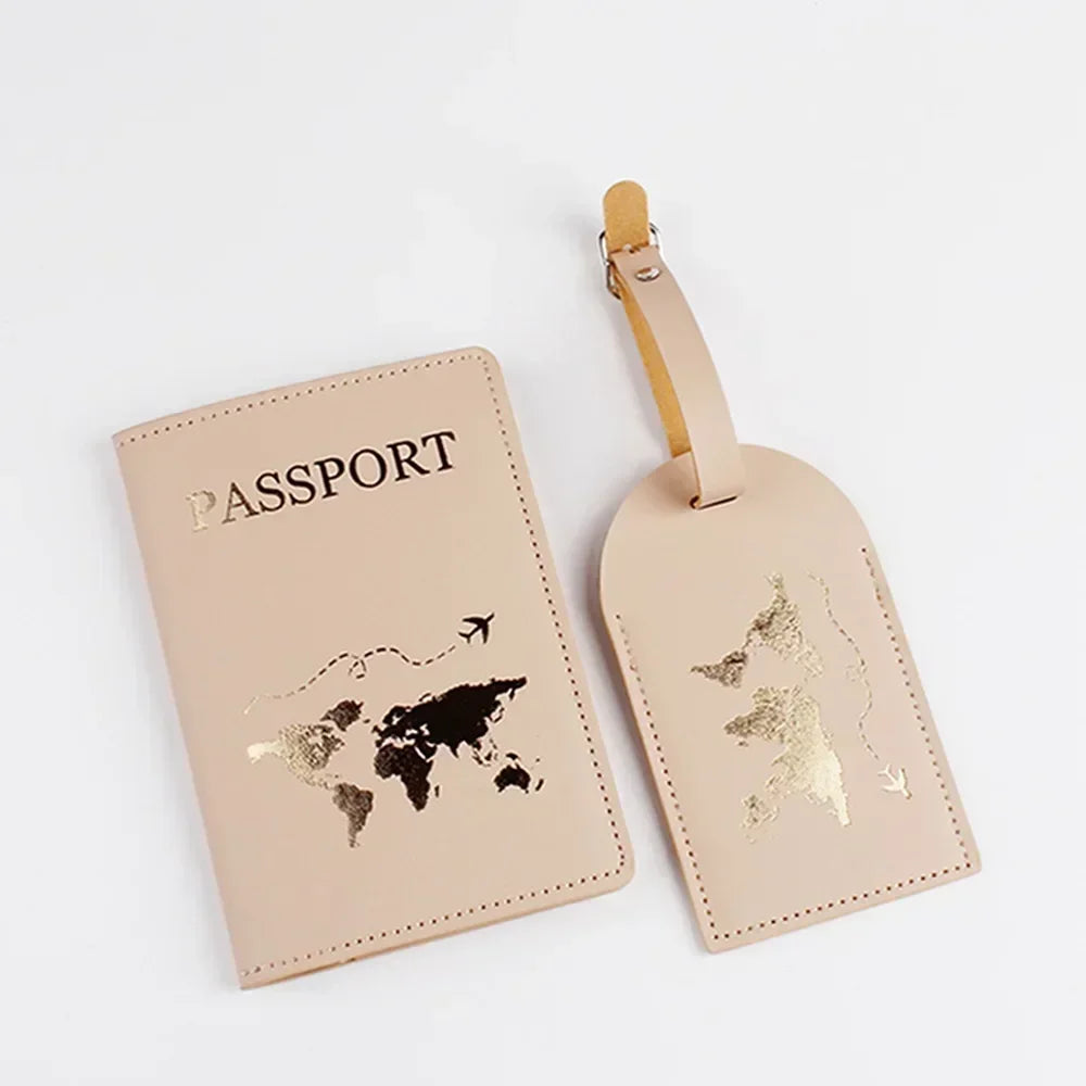 Traveling Accessories for Men/Women Waterproof Soft PU Leather Passport Cover  ID Bank Cards Holder Money Coin Organizer Pouch