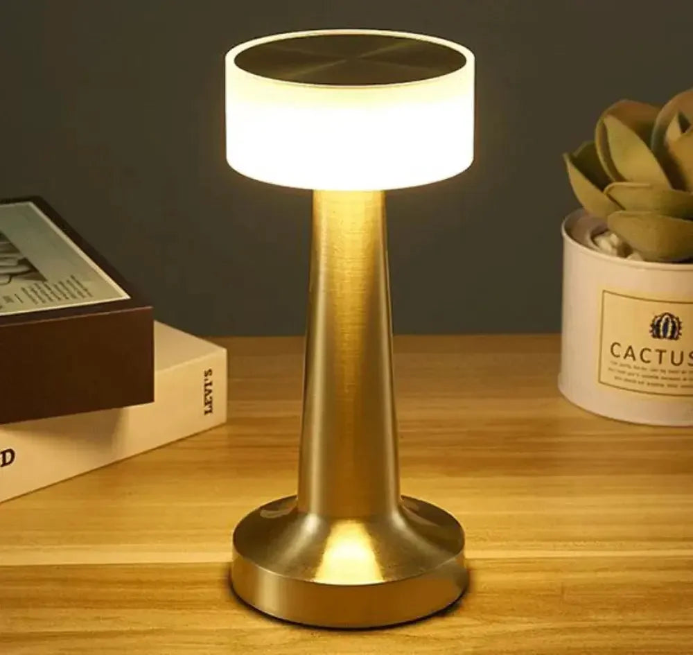 Retro Bar Table Lamp Led Rechargeable Desk Light Room Decor Lampe Camping Luces Bedroom Coffee Decoration Chambre Night Lights