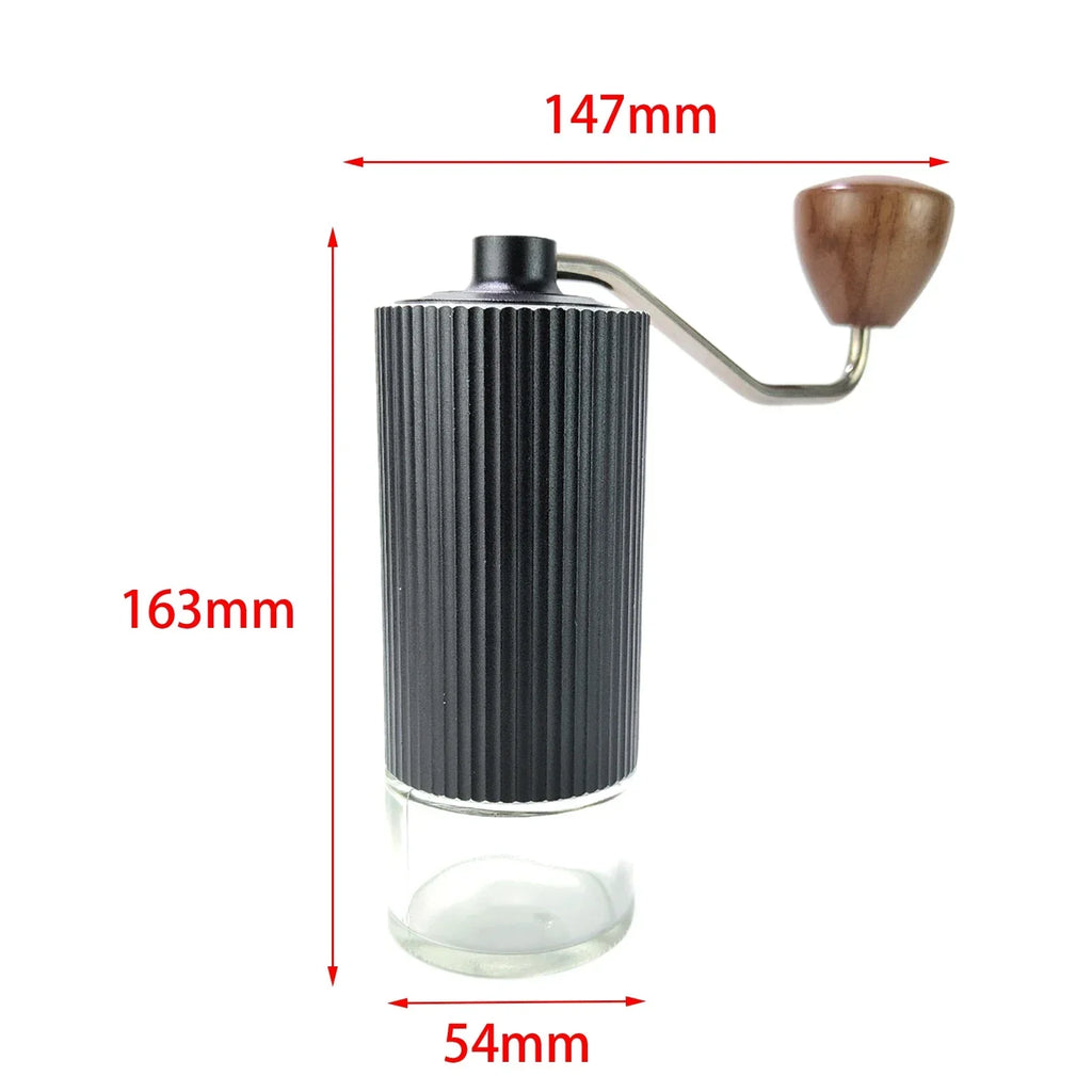 Mini Manual Coffee Bean Hand Grinder Machine Stainless Steel Burr Aeropress Drip Coffee Espresso French Press Turki Kitchen Tool