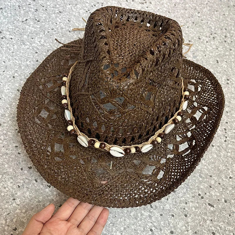 Boho Beach Straw Hat