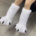Cute Bear Claw Winter Slippers