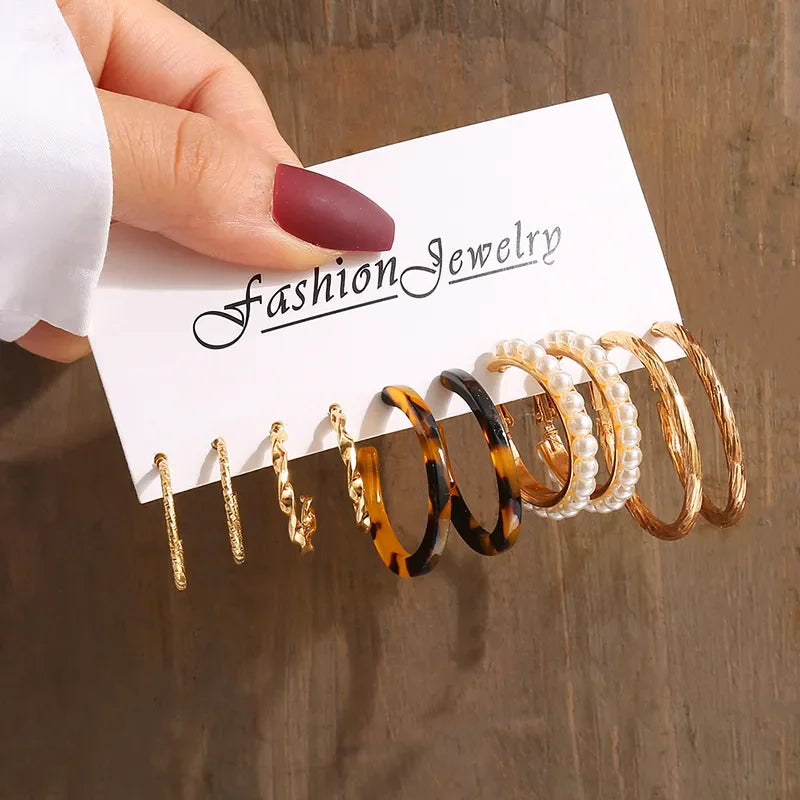 Vintage Dangle Earrings Set