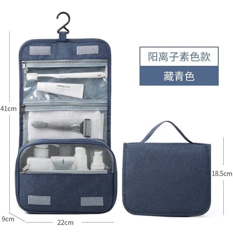 Travel Foldable Toilet Storage Bag Waterproof Hanging Makeup Bags Women Portable Cosmetic Storage Bag Travel Essential wash bag