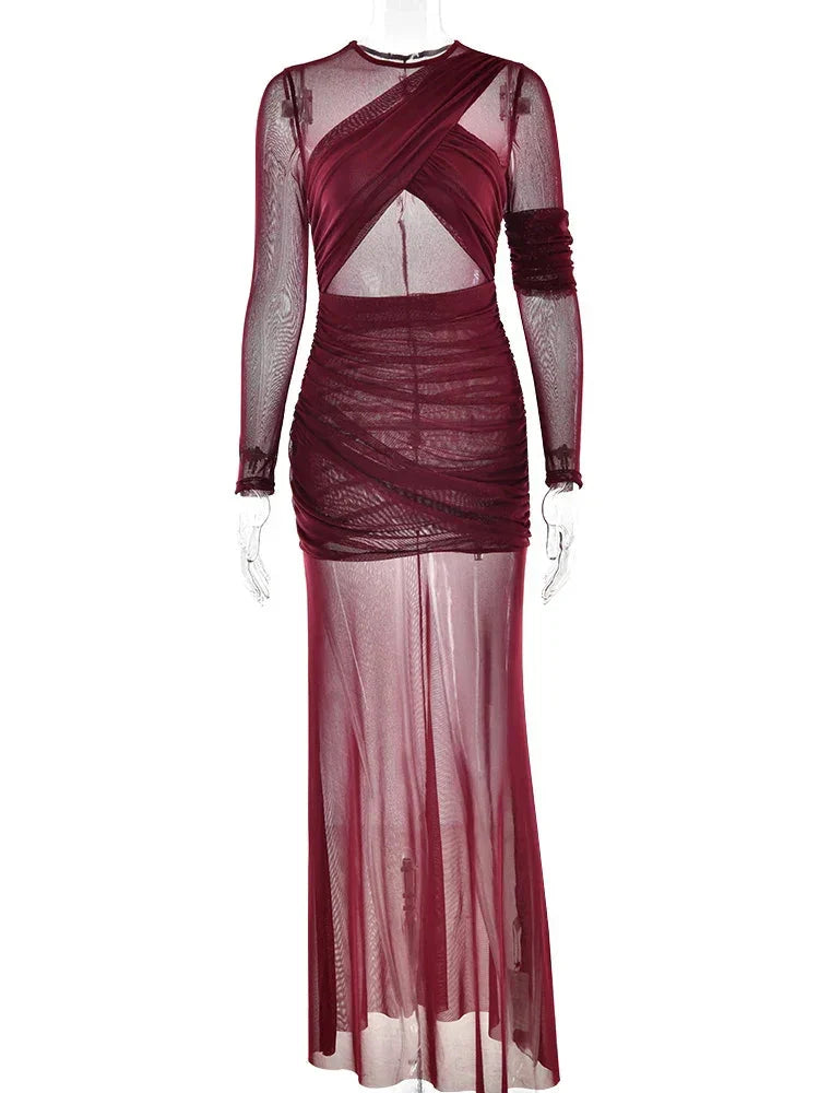 The Palm Luxe Sheer Maxi