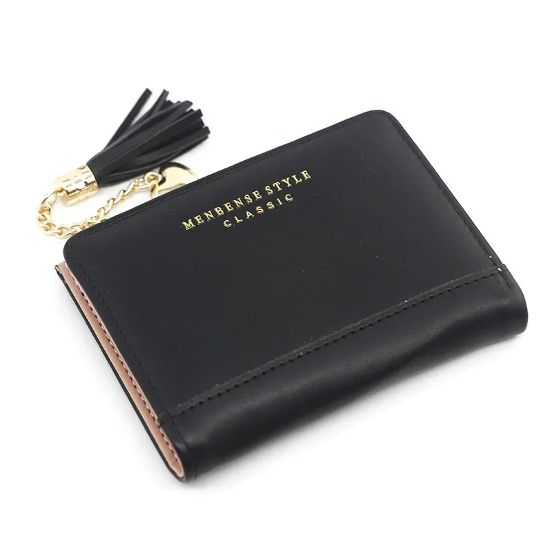Women's Wallet Short Women Coin Purse Fashion Wallets For Woman Card Holder Small Ladies Wallet Female Hasp Mini Clutch For Girl