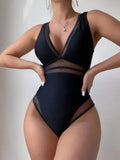 Deep V Push Up Monokini