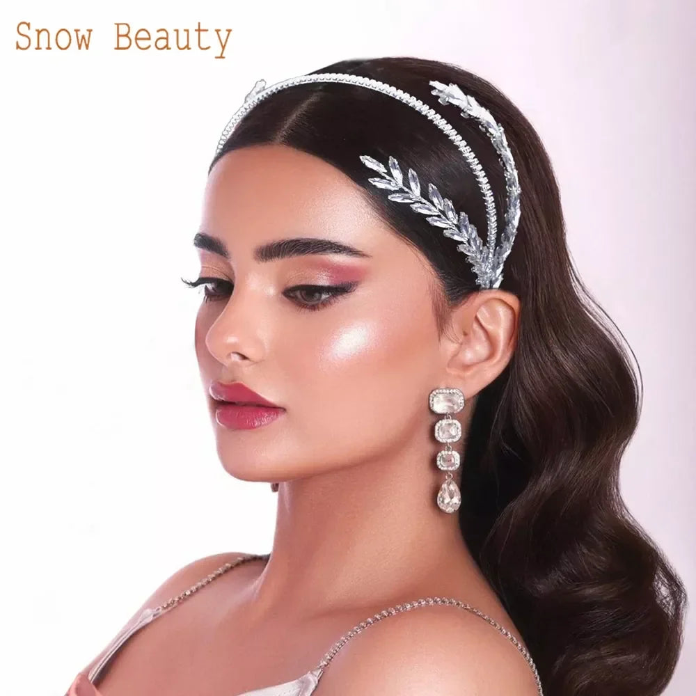 Luxury Rhinestone Bridal Headband